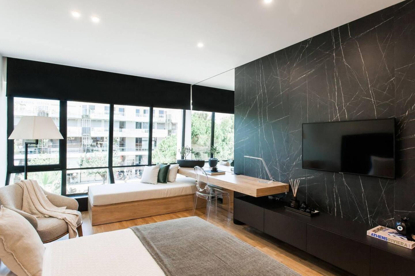 2 Sidebyside Suites In Athens Riviera By The Olon Kültér fotó